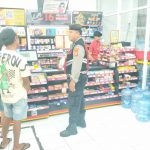 Sambang Pertokoan Modern, Samapta Polsek Abiansemal Gelar Patroli Dialogis