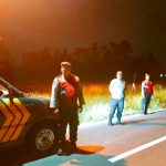 Patroli Subuh Samapta Abiansemal Tekan Potensi Balap Liar Lewat Strong Point Rutin