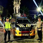 Jaga Kondusifitas Wilayah, Blue Light Patrol Polsek Denbar Stasioner di Beberapa Titik Kerawanan Kamtibmas