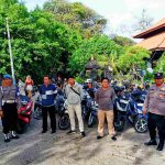 Umanis Galungan Polsek Kuta Utara Terjunkan Personel Amankan Sejumlah Obyek Wisata.
