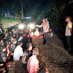 Gelar Patroli Bersama Linmas; Polsek Dentim Sentuh Langsung Warga Pendatang, Bangun Kesadaran Kamtibmas