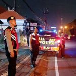 Patroli Antisipasi Balap Liar, Polsek Denpasar Selatan Sisir Titik Rawan Dini Hari