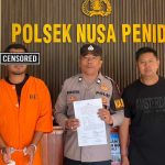 Pelaku Penganiayaan dan Pengancaman dengan Sajam, Ditahan Polsek Nusa Penida