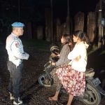 Polsek Dentim Gelar Apel KRYD Atensi Balap Liar di Simpang Waribang, Tekan Gangguan Kamtibmas Malam Hari