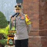 Pengamanan Malam Tahun Baru 2026 Polresta Denpasar Laksanakan Apel Gelar Pasukan