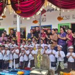 Bhabinkamtibmas Hadiri Peresmian TK Kumara Dwipa di Desa Bungbungan.