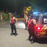 Wujudkan Keamanan Akhir Pekan, Samapta Polsek Abiansemal Intensifkan Patroli Malam Minggu