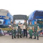 Pangdam Udayana Serahkan Bantuan Kodam IX/Udayana Untuk Korban Bencana Alam