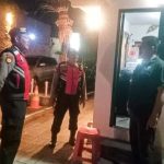 Polsek Kuta Utara Patroli Beri Pesan Kamtibmas Kepada Masyarakat Di Jalan Berawa