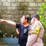 Bhabin Kerobokan Bersama Kaling Cek Lokasi Paska Banjir Di Perumahan Tirta Geraha.