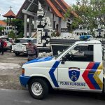Polres Klungkung Intensifkan Pengamanan Gereja pada Ibadah Minggu dalam Ops Lilin Agung 2025