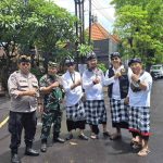 Upacara Ngaben Warga Banjar Pagan Kelod Dikawal Bhabinkamtibmas, Babinsa dan Pecalang