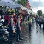 Personel Polda Bali Amankan Gereja Di Hari Raya Natal