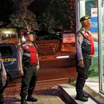 Antisipasi Gangguan Kamtibmas, Samapta Polsek Abiansemal Patroli Harkamtibmas Di Perbankan BRI