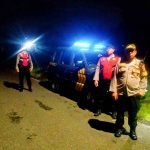 Samapta Polsek Abiansemal Laksanakan Patroli Harkamtibmas Malam Hari, Jaga Kondusifitas Wilayah