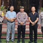 Bangun Komunikasi dan Sinergi Kamtibmas, Kapolsek Dentim Kunjungi Bendesa Adat Pagan