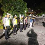 Personil Polsek Dentim Gelar Apel Opsnal, Antisipasi Keramaian dan Aktivitas Malam Minggu