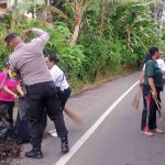 Bhabinkamtibmas Desa Paksebali Dukung Gerakan Kulkul PKK dan Posyandu se-Bali.