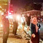 Patroli Jalan Kaki Pamwisata Polresta Denpasar dan Polda Bali Jaga Keamanan Wisatawan di Kawasan Pantai Kuta