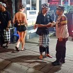 Polsek Kuta Utara Gencarkan Blue Light Patrol Subuh  Di Kawawan Wisata