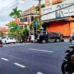 Kegiatan PH Pagi Personil Satpamobvit Polresta Denpasar Pastikan Kelancaran Arus Lalin