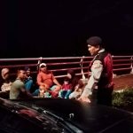 Unit Samapta Polsek Klungkung Patroli di Jembatan Merah PKB Jumpai.