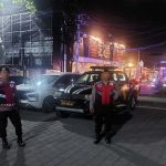 UKL Polsek Kuta Utara Patroli Jelang Subuh  Ciptakan Situasi Aman Di Jalan Berawa