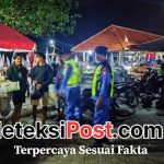 Satpolairud Polresta Denpasar Laksanakan Patroli Malam dan Himbauan Kamtibmas di Kawasan Pantai Kedonganan