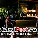 Cegah Balapan Liar  Unit Samapta Polsek Kuta Utara Patroli Subuh Di Jalan Gatsu Barat