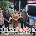 Polsek Denpasar Selatan Kawal Pembagian Makan Bergizi Gratis di Kelurahan Sanur
