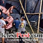 Bhabinkamtibmas Sambangi STT Yowana Wiralaga, Sampaikan Imbauan Kamtibmas Saat Pembuatan Ogoh-Ogoh