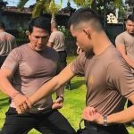 Kasat Samapta Polres Klungkung Pimpin Apel Fungsi dan Latihan Bela Diri, Tingkatkan Disiplin serta Kesiapsiagaan Personel