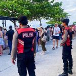 Unit Samapta Polsek Nusa Penida Gelar Patroli KRYD di Pelabuhan Banjar Nyuh.