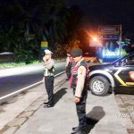 Atensi Malam Minggu, Polsek Mengwi Susuri Jalur Balapan Liar