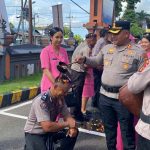 Awal Tahun 70 Personel Polres Badung Naik Pangkat
