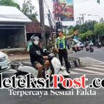 Polsek Abiansemal Fokuskan Pengaturan Lalu Lintas Sore Di Titik Strategis