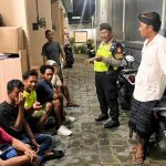 Patroli Subuh Polsek Denpasar Barat Antisipasi Balap Liar dan Gangguan Kamtibmas