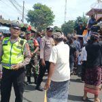Sinergi Aparat Amankan Prosesi Pitra Yadnya di Desa Takmung.