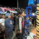 Polsek Nusa Penida Amankan Turnamen Bola Voli Eka Putra Cup II.