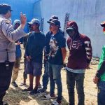 Patroli Sambang Kamtibmas Polsek Denpasar Barat Laksanakan di Proyek Edukasi Pekerja Cegah Gangguan Keamanan