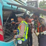 Polres Klungkung Laksanakan Ramp Check Bus di Terminal Galiran dalam Rangka Operasi Keselamatan Agung 2026