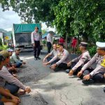 Polsek Klungkung Gelar FGD, Patroli Skala Menengah dan Sosialisasi Call Center 110 kepada Sopir Truk Galian C