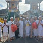 Polsek Kuta Selatan Gelar Safari Kamtibmas Jelang Nyepi di Desa Adat Tanjung Benoa