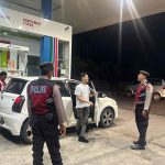 Samapta Polres Klungkung Intensifkan “Blue Light Patrol” Jaga Kamtibmas di Malam Hari.