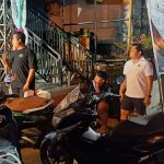 Polsek Kuta Utara Patroli Imbau Anak Anak Muda Saat Membuat Ogoh Ogoh Jaga Kamtibmas