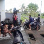 Antisipasi Balapan Liar dan Gangguan Kamtibmas, Samapta Polsek Mengwi Patroli Jalur Baha–Gulingan