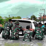 Sinergi TNI dan Pemkab Badung Tanggulangi Banjir Seminyak; Dandim 1611/Badung: Keselamatan Masyarakat Prioritas Utama