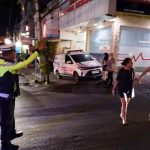 Unit Lantas Polsek Kuta Utara Patroli Jalur Selatan Pengaturan Dan Sebrangkan Wisatawan