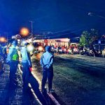 Personel Polsek Denpasar Barat Pam Keberangkatan Ogoh-Ogoh Kuta Selatan Menuju Festival Puspem Badung 2026