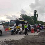 Ops Ketupat Agung 2026, Personel Polsek Densel Lakukan Pengaturan Lalu Lintas di Simpang Matahari Sanur